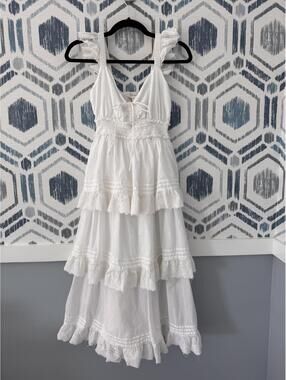 NWOT Cleobella White Cotton Midi